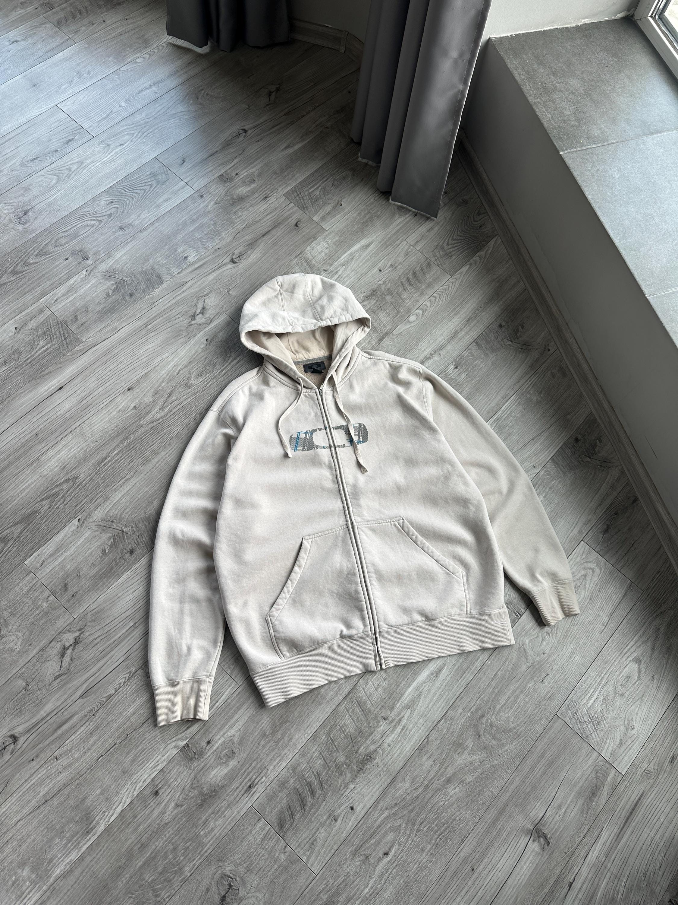 90-00’s Oakley logo zip up Parker Oakley Men's Bark Full Zip Hoodie 2.0, Army Green, X-Small
