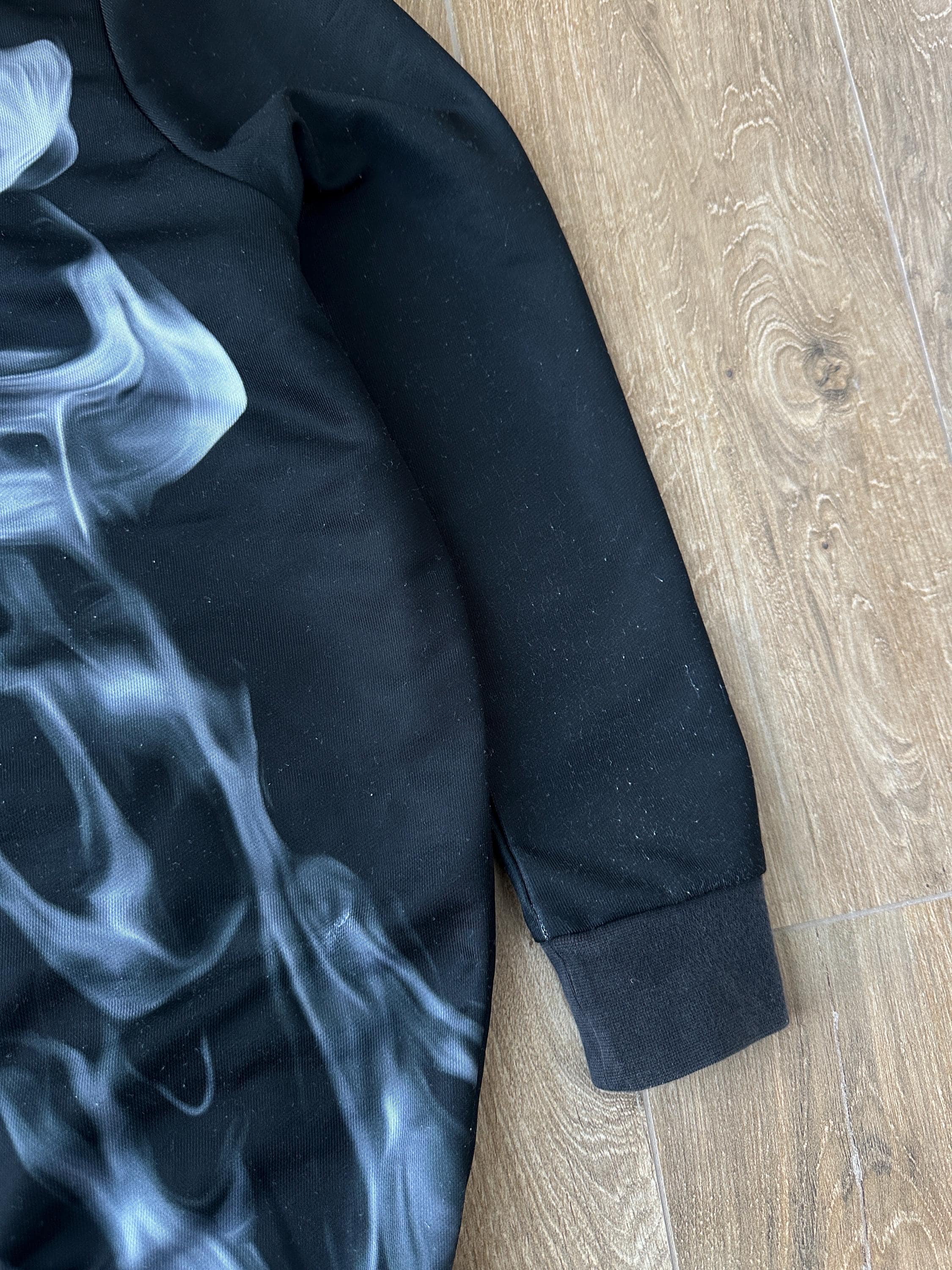 Adidas X Rita Ora Black White Smoke Graphic Hoodie Size: S - Etsy