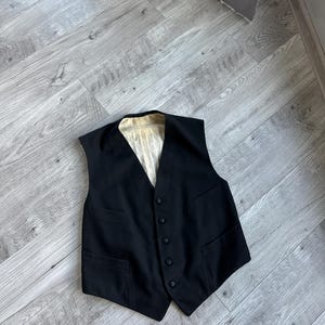 Antique Edwardian 1940s men&#39;s waistcoat vest