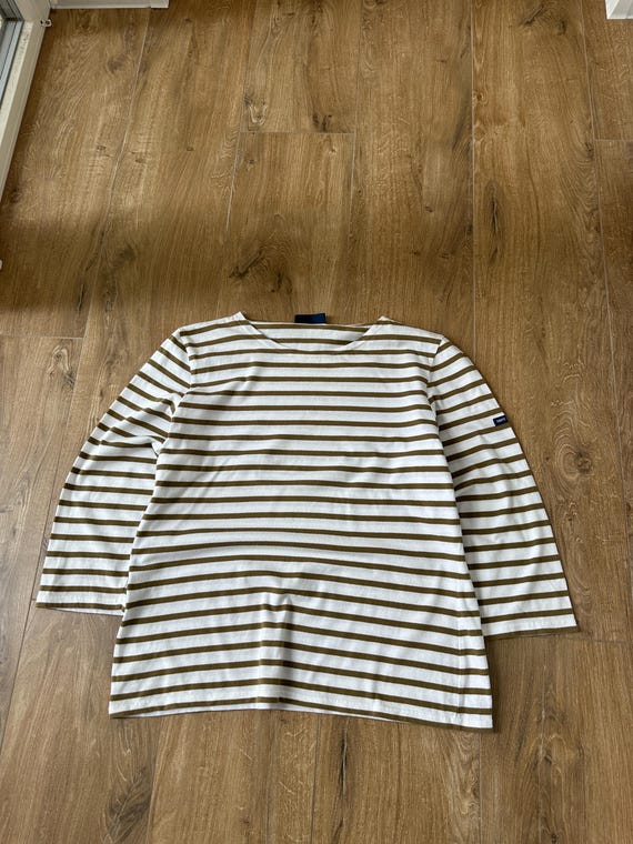 Saint James, Saint James women's Vintage striped cotton Longsleeve t shirt Size: S-M
