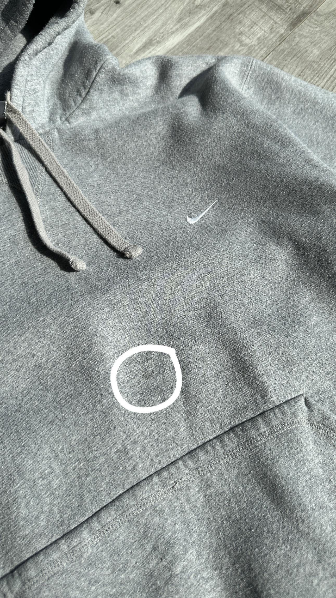 Nike Vintage Small Swoosh Logo Gray Men