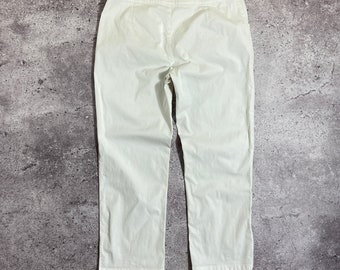 Burberry Red Label Women's White Pants - Etsy
