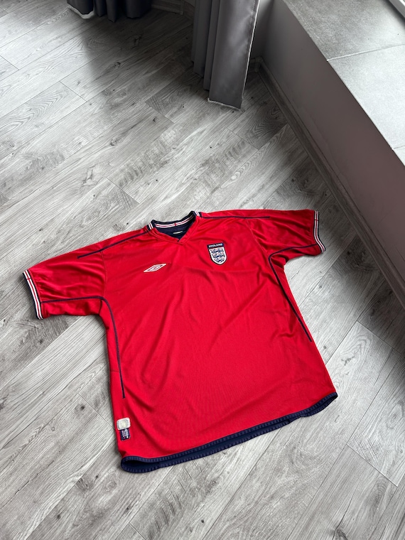 Umbro England 2002-2004 Vintage Reversible Soccer Jersey - Etsy