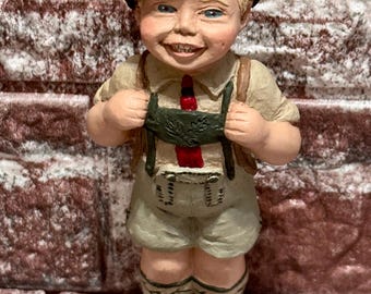 Vintage 1987 All God's Children Figurine, Karl #61, Miss Martha Originals