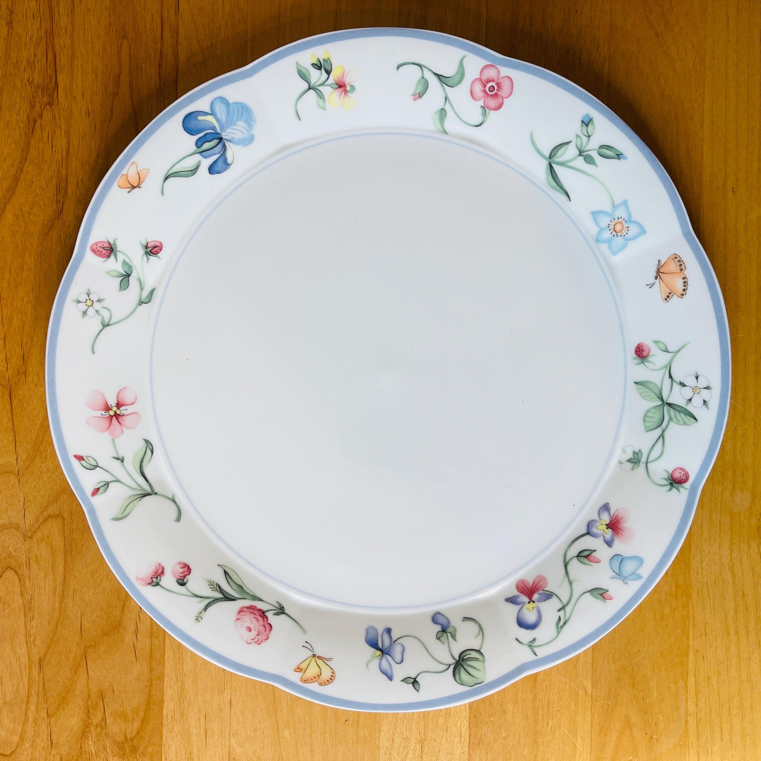 Villeroy Bloch Mariposa, Tea Cups, Milk Jug, Plates, Salad Bowls