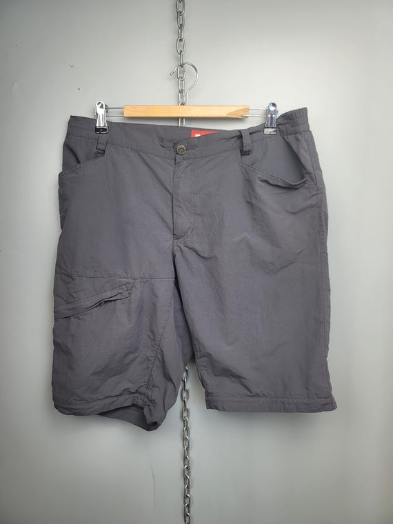 Fjallraven, Fjallraven Gray Daloa MT Zip Off Outdoor Shorts Womens Size US 34 / EU 44