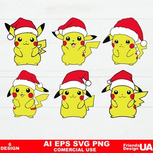 Santahat Pikachu PNG Images, Santahat Pikachu Clipart Free Download