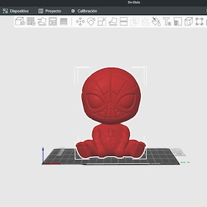 Baby Spider Man Cute Model - Chibi 3D Print Spiderman STL File - Spidey ...