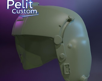 HGU 56 Helmet 3D Model – 3D Printable Pilot Helmet – High Detail aviation helmet