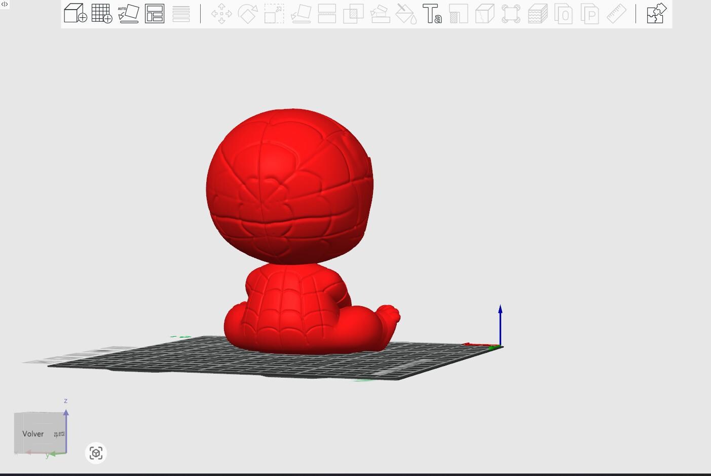 Baby Spider Man Cute Model - Chibi 3D Print Spiderman STL File - Spidey ...