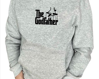 Unisex hoodie, godfather logo