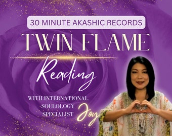 Lectura de 30 minutos de Registros Akáshicos sobre Llamas Gemelas y Amor (Sesión de video en vivo) / Mejor psíquica australiana