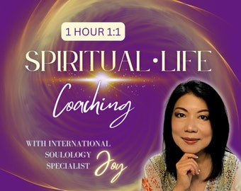 Coaching de vida espiritual de 1 hora (sesión de video en vivo) / Psíquico australiano de primer nivel