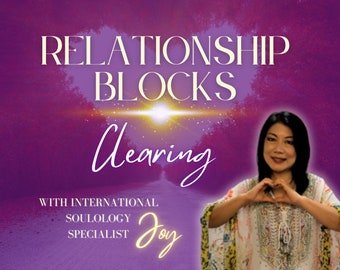 Despeje de Bloqueos Relacionales + Bendiciones (Sesión Remota) / Mejor Psíquica Australiana