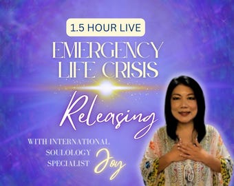 Lectura de emergencia ante crisis vitales, limpieza y orientación energética (sesión de video en vivo) / Psíquico australiano de primer nivel