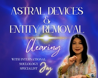 Astral Devices & Entity Removal: Clear Negative Energies (Remote Session) | Top Australian Psychic