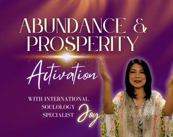 Activación de Abundancia y Prosperidad (Sesión Remota) / Psíquico Australiano Destacado