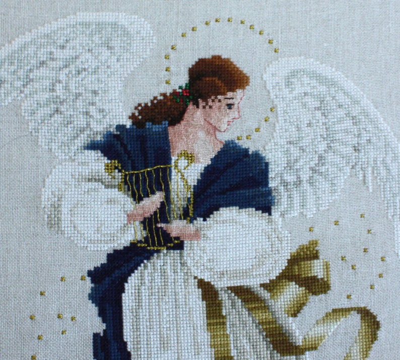 Angel of Hope Embroidery Painting Etsy UK