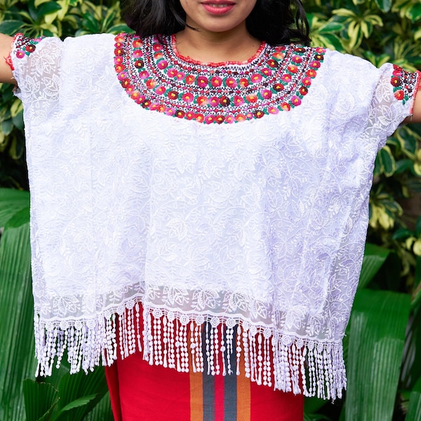 Guatemalan Huipil from Cobán, Guatemala Textile, Traditional Clothing, Vintage Huipil, Handwoven Huipil, Backstrap Loom, Handmade Textile