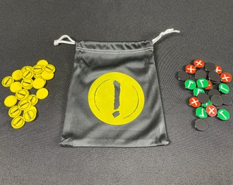 Gioco da tavolo Pest: gettoni evento su strada migliorati con sacchetto da pesca