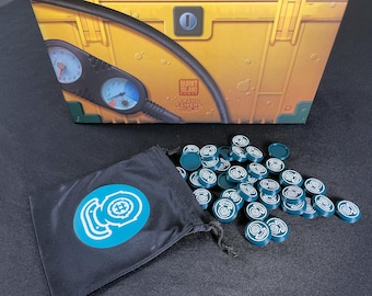 Endeavor: set di gettoni e borsa da pesca per immersioni in acque profonde per un'installazione PIÙ VELOCE e SEMPLICE e un'esperienza di gioco MIGLIORATA; include 36 gettoni + borsa da pesca