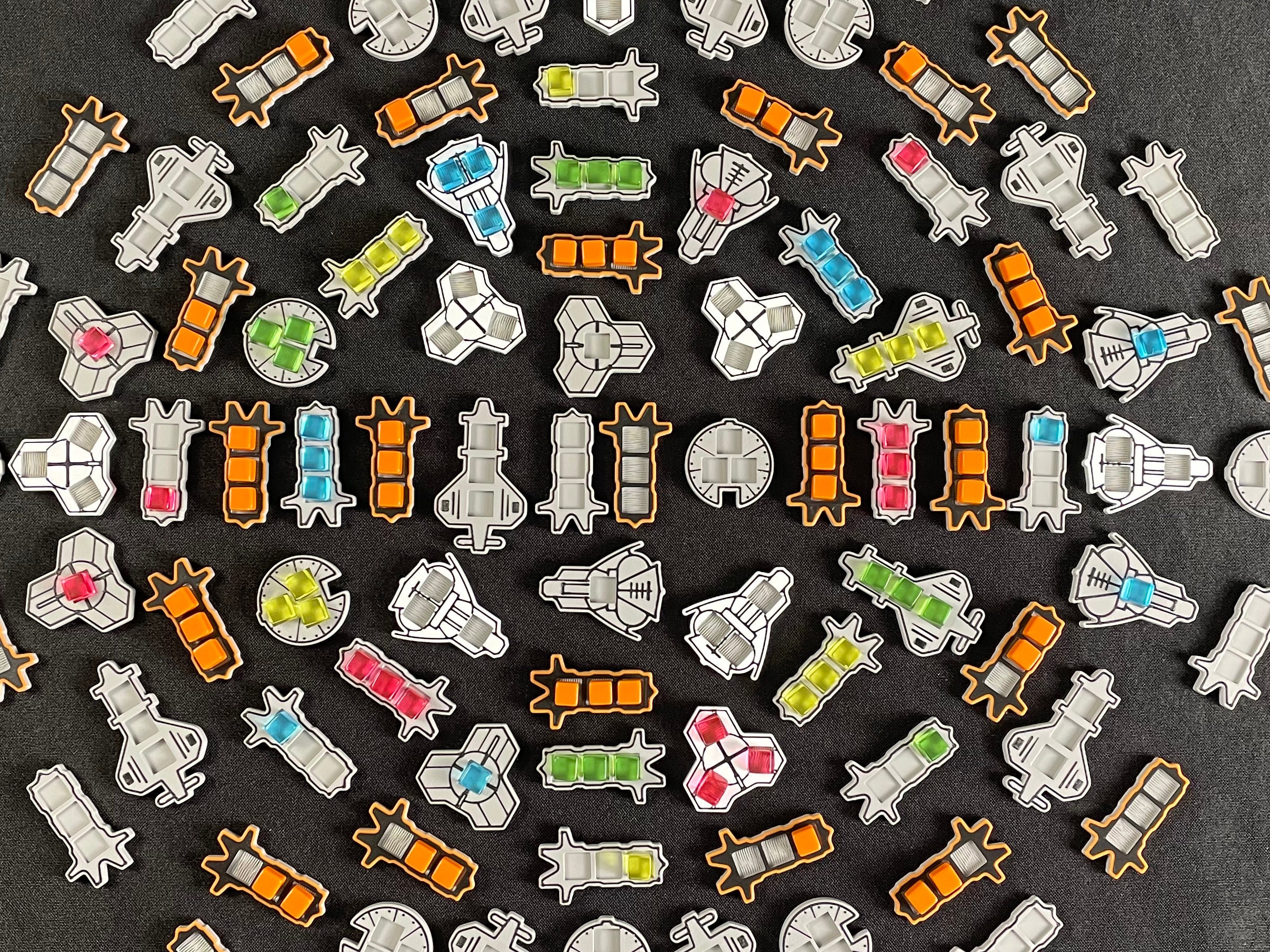 ヴォイドフォールインサート戦艦トークン技術ディスプレイセット