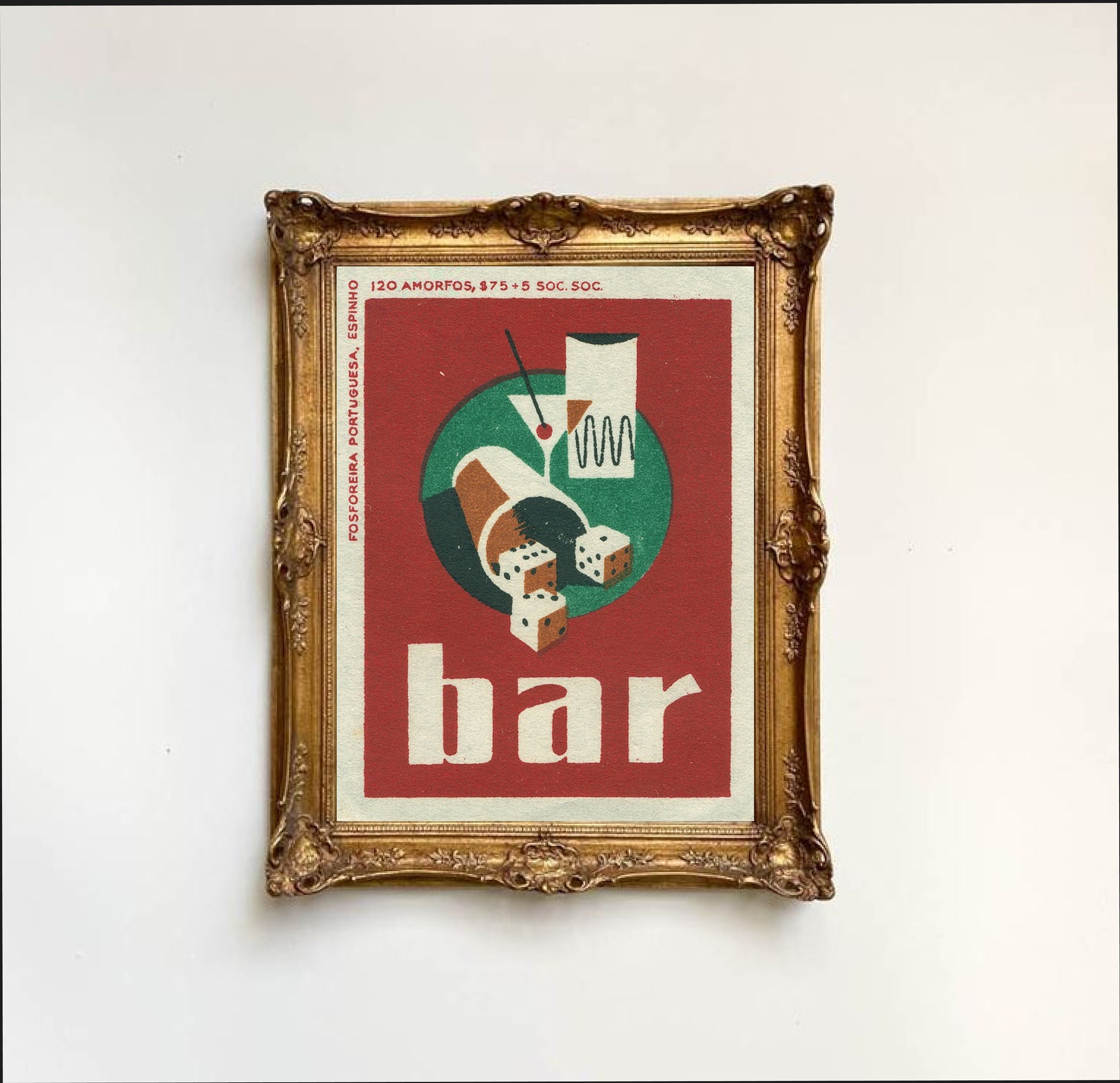 Vintage Bar Poster, Printable Wall Art, Poster Art Wall Prints, Wall