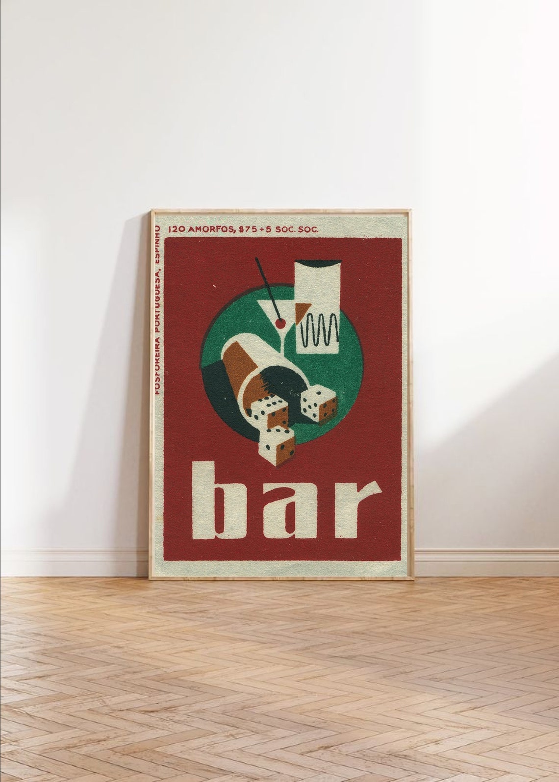 Vintage Bar Poster, Printable Wall Art, Poster Art Wall Prints, Wall Art Prints, Room Decor