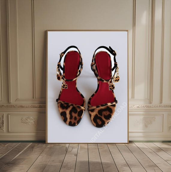 Cheetah Heels Poster, Luxury Aesthetics, Fashion Poster, Leopard Heels  Animal Print, Y2k Hypebeast Decor, Trendy Designer Art, Gift for Her - Etsy