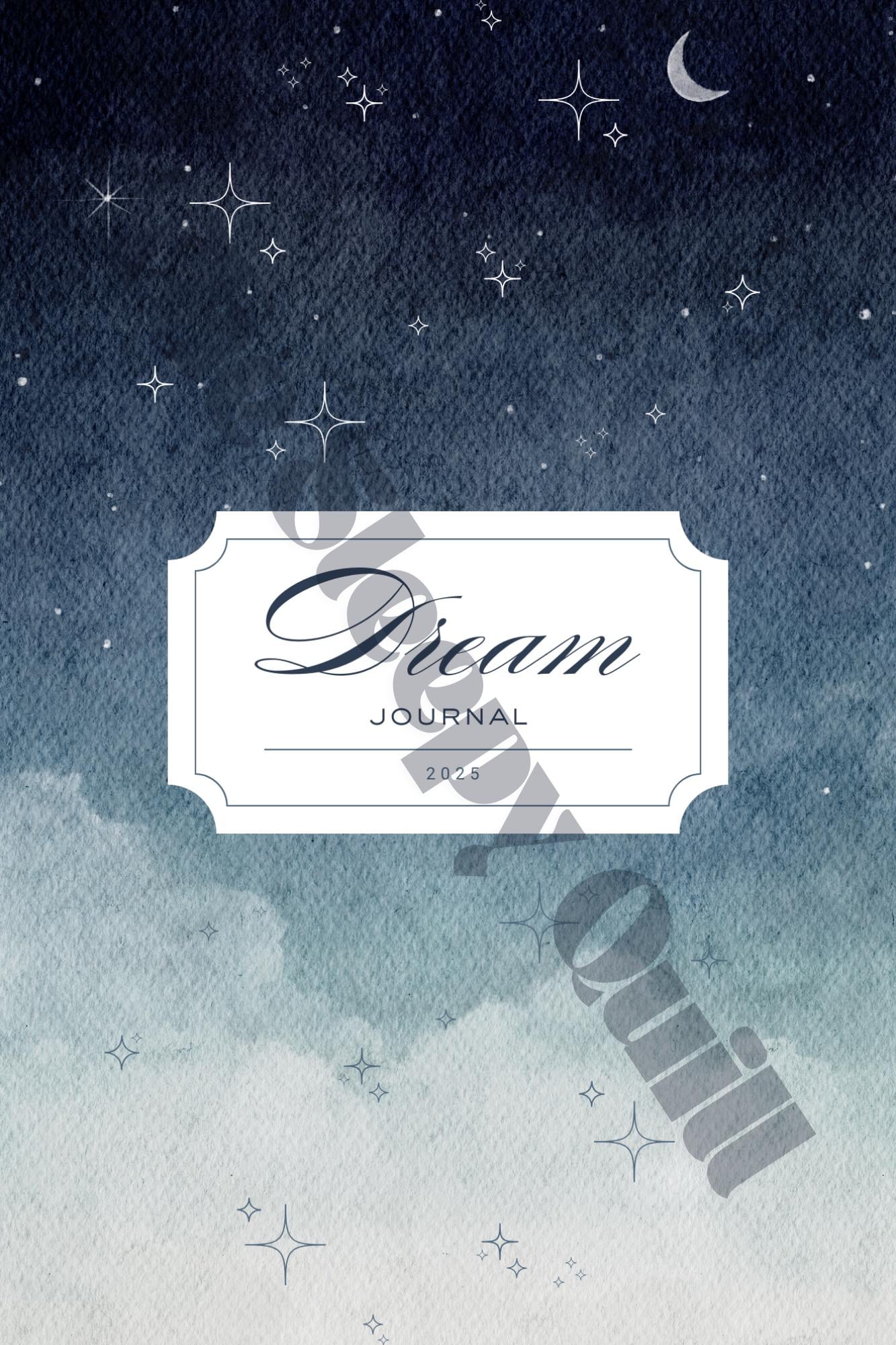 Digital Dream and Sleep Journal | Tablet, iPad & Android | Goodnotes ...