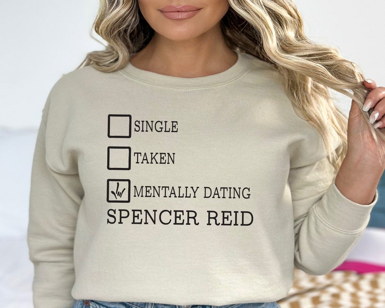 Spencer Reid Shirt Criminal Minds Fand Sweatshirt Spencer Reid Tshirt