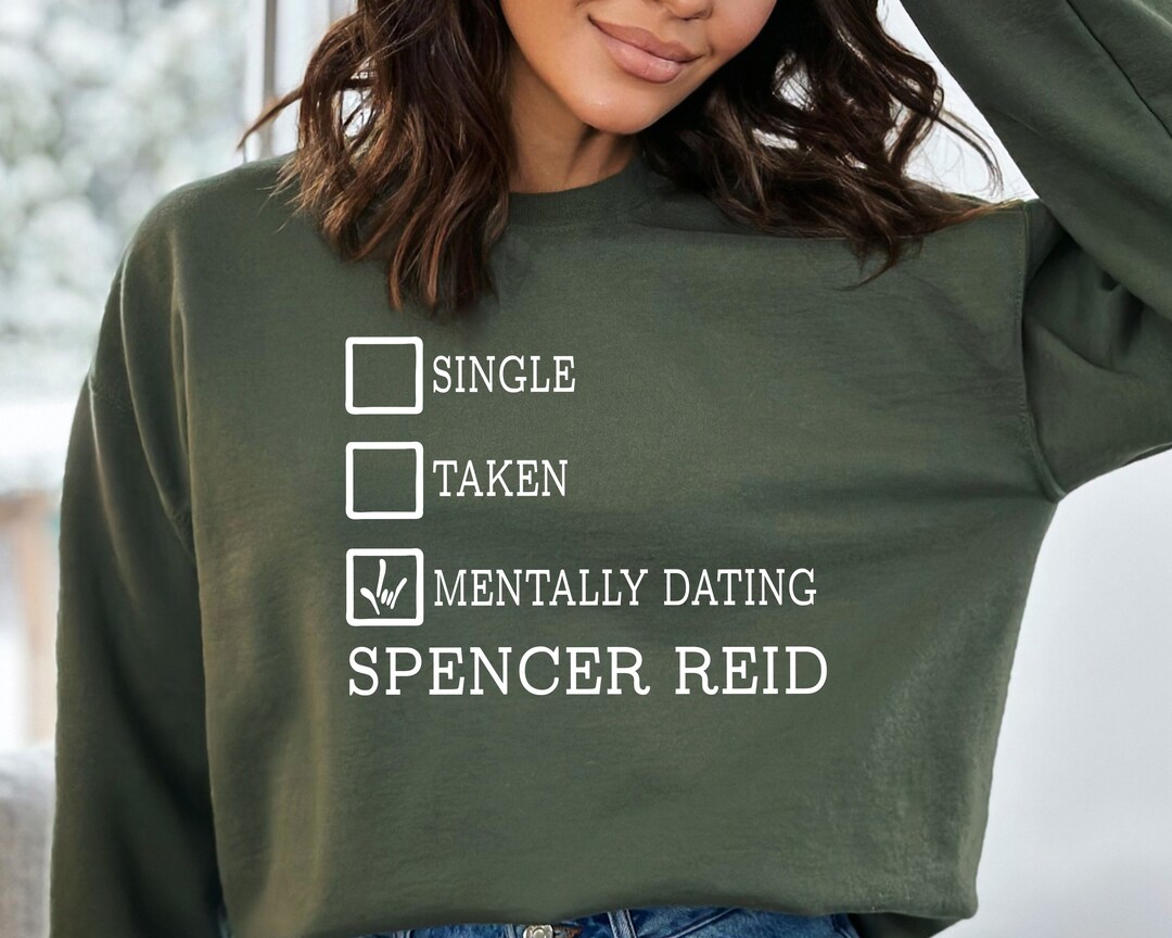 Spencer Reid Shirt Criminal Minds Fand Sweatshirt Spencer Reid Tshirt