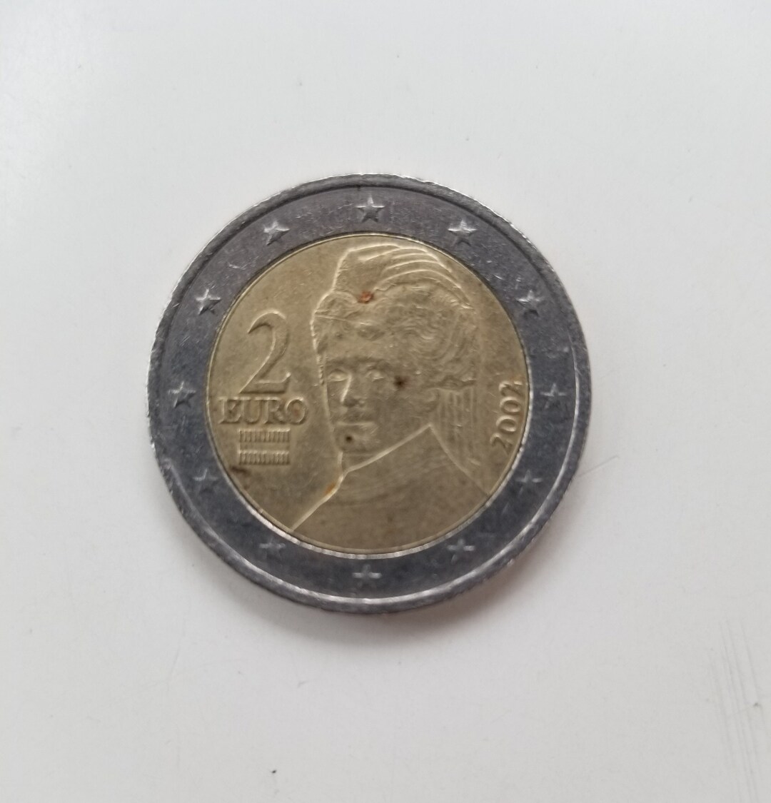 Pièce 2 Euro Autriche 2002 Etsy France