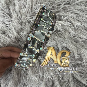 Elegant Headband Jewelled with Faux Diamonds, Crystal Hair Band Luxury Hair Accessories, Bridal Tiara, Bling Headpiece