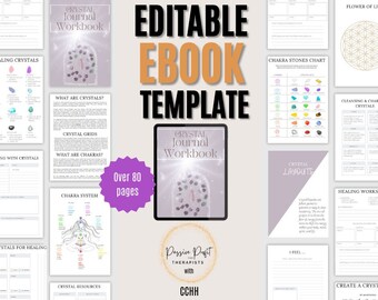 MRR Master Resell Rights, Edit, Resell, Share however you wish! Crystal Journal Workbook