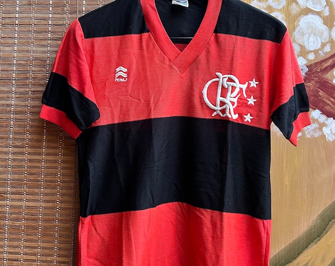 Vintage 80’s Flamengo FC Original Home Football Jersey PENALTY