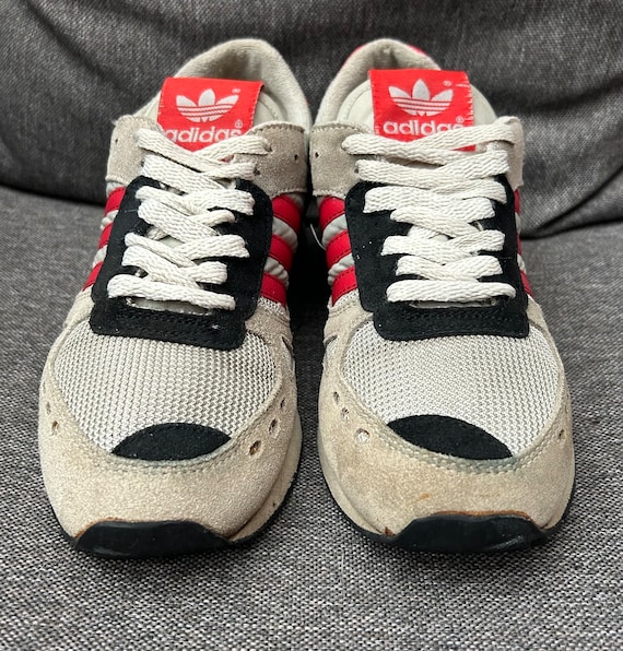 Vintage 1987 Adidas Melbourne Trainers Sneakers City Series Made in Taiwan Sz 4 Etsy