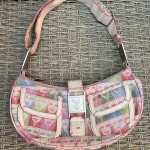 Y2K Vegan Leather Shoulder Bag