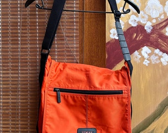 Sac Messenger vintage Hacker by Kipling orange