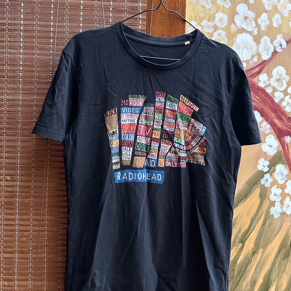 Radiohead Hail To The Thief T-shirt Size S