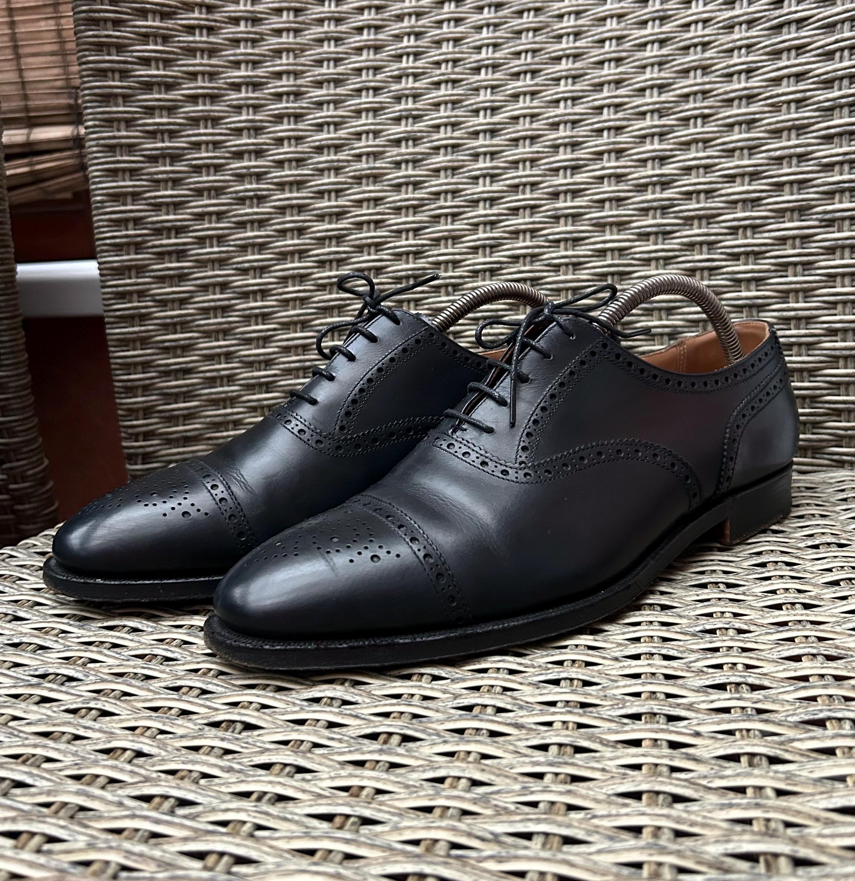 【美品】クロケットアンドジョーンズ　コードバン　チャッカブーツ　UK7 美品】クロケットアンドジョーンズ コードバン チャッカブーツ UK7