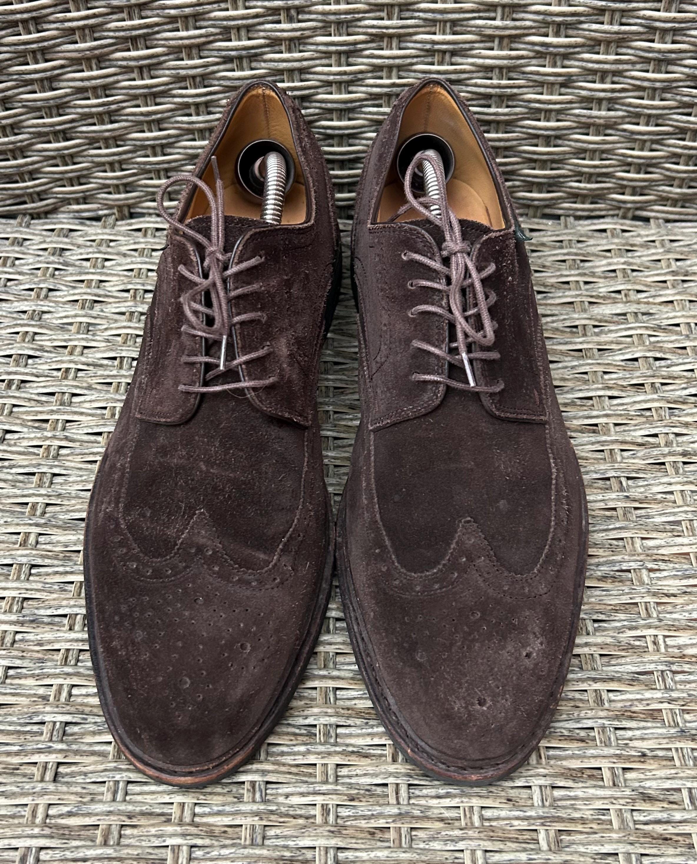 Paraboot パラブーツ レースアップ モックトゥ スエード US6 1/2