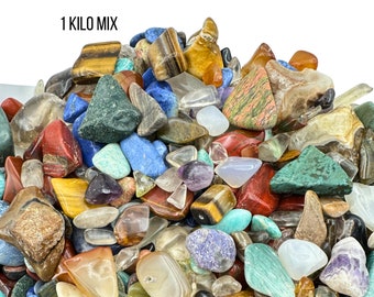 Lot De 300 G De Pierres Précieuses Polies Pour Enfants - Pour La Chasse