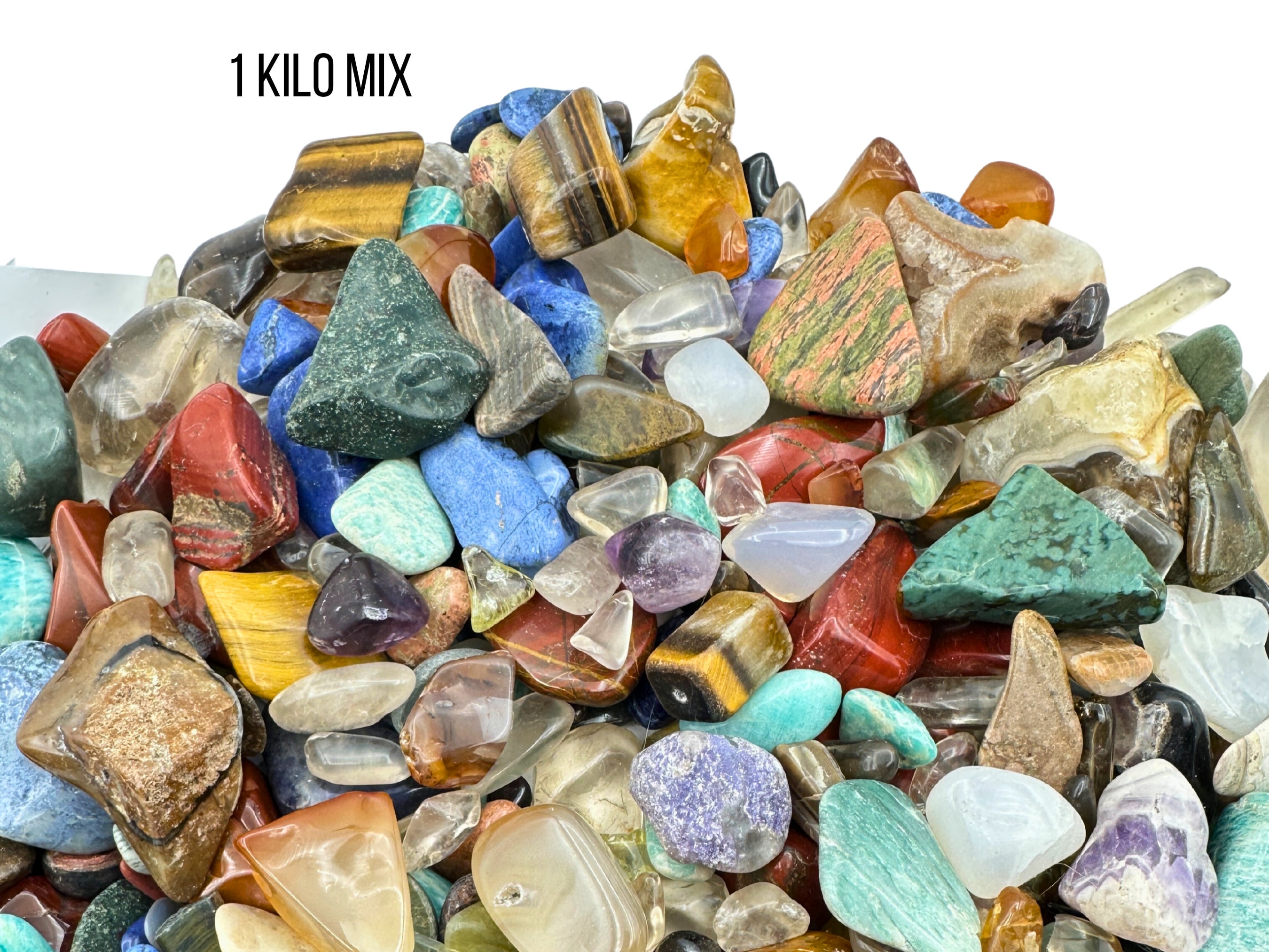 20g of Crystal Mix, Crystal Confetti, Mini Tumbled Stones, Tumbled Crystal,  Assorted Tumbled Crystals, Mixed Stone Chips 