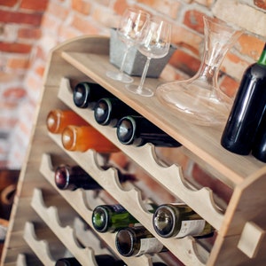 Wine rack holder for 56 bottles image 2