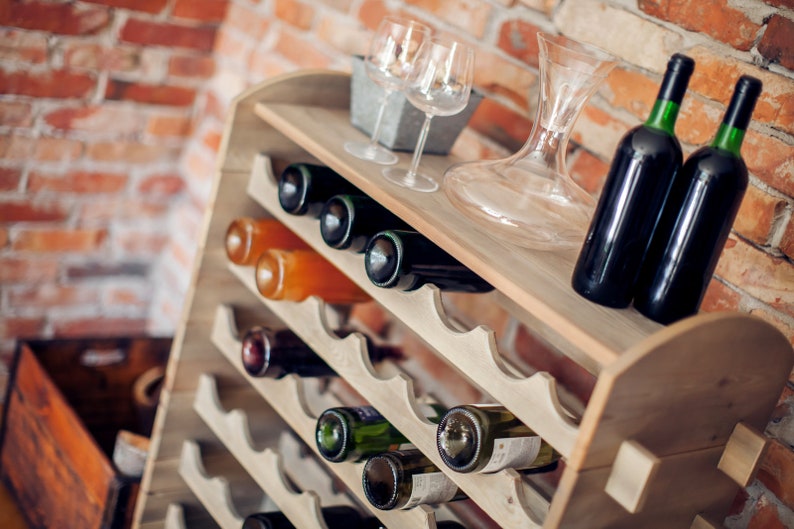 Wine rack holder for 56 bottles image 2