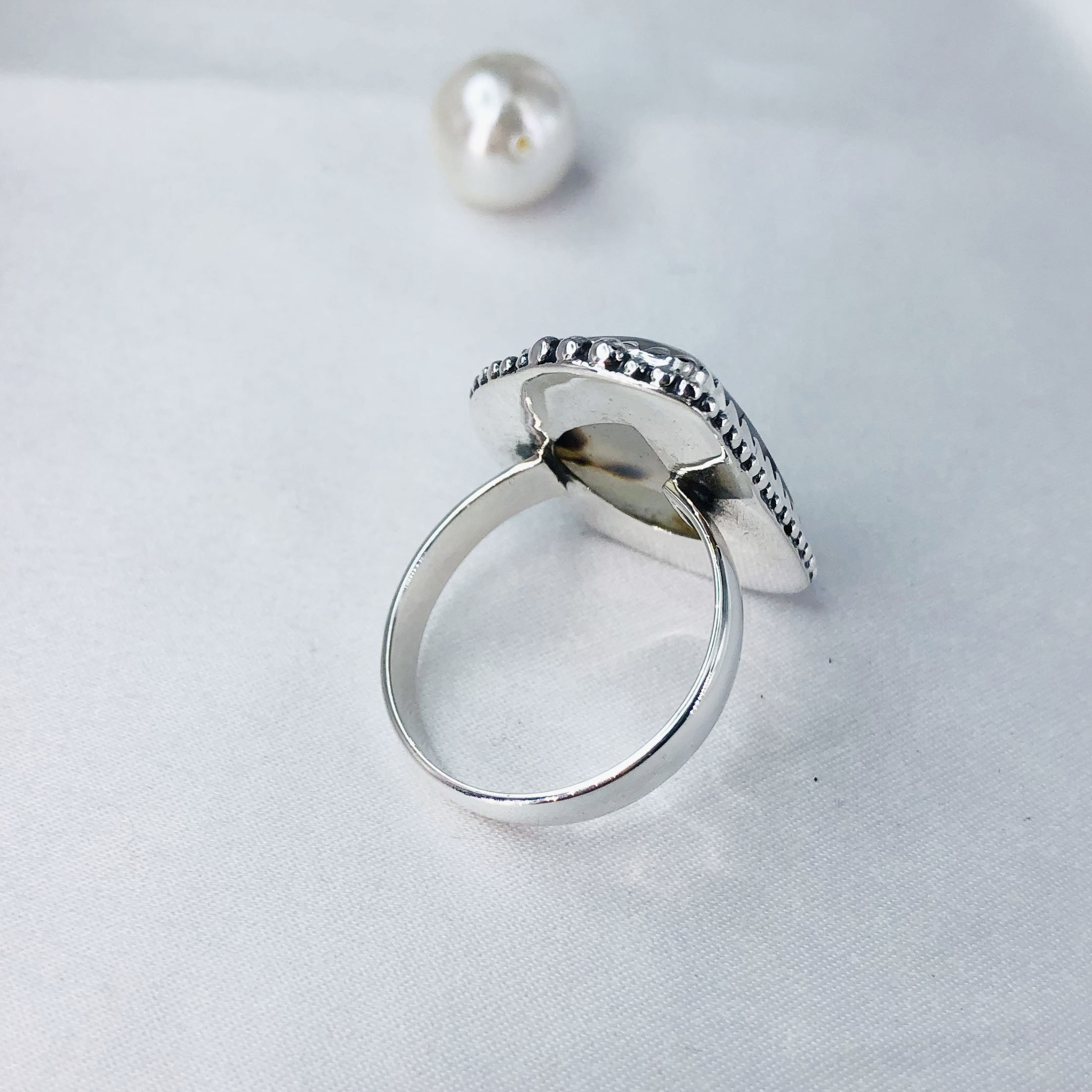 新品モンタナアゲート　シルバーリング モンタナアゲート｜シルバー925 天然石リング Mahika マヒカ – MAYGLOBE