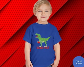 Boys Valentine Shirt Dinosaur Tshirt Dino Valentines Day Kids Vday Shirt Dinosaur, Kids Funny T Shirt, Dino T Rex Tee, Daycare Valentines