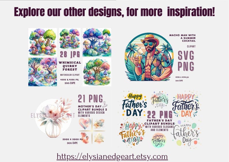 Whimsy Taglines Happy Easter Clipart Bundle, Premium Quality Easter Lettering ...