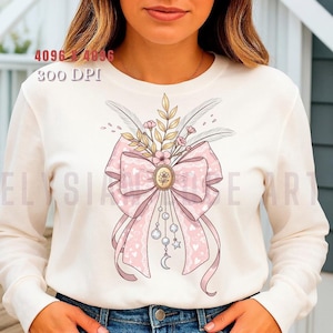 Girly Halloween Bow Png Coquette Halloween Png Cute Shirt Design Spooky Season Sublimation Glitter Pumpkin Png Autumn Coquette Png Fall Mama